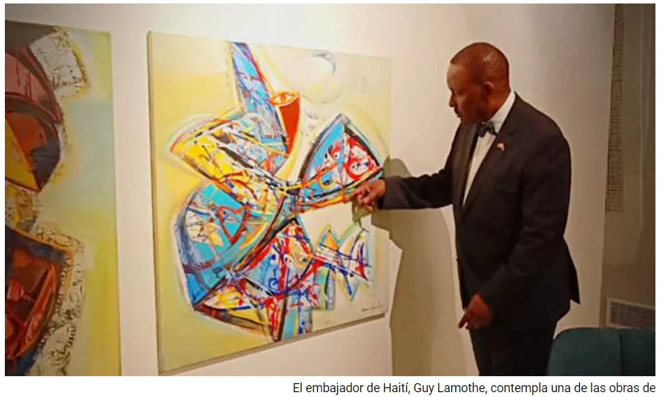 The city of Marbella in Malaga discovers the Haitian Philippe Dodard