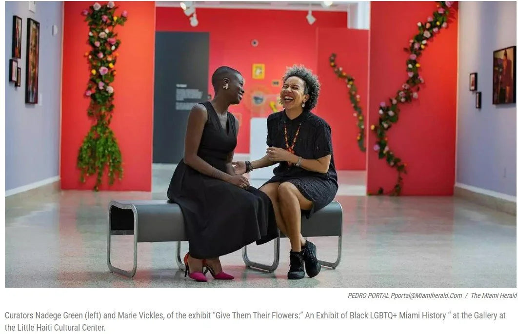 A story worth telling. This exhibit in Little Haiti pays tribute to queer Black