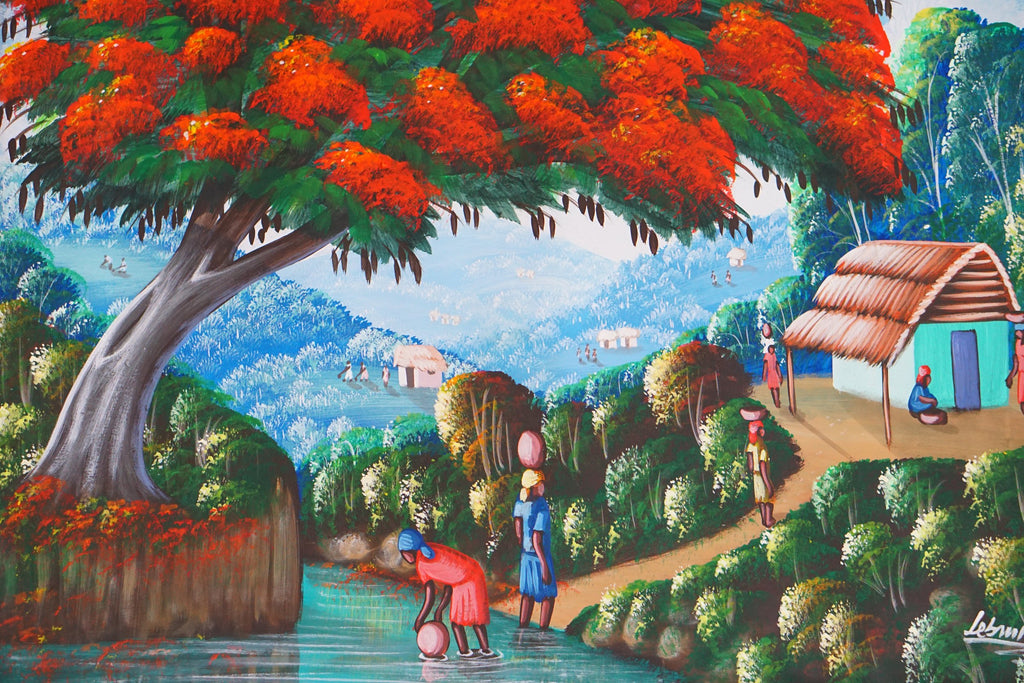 Flamboyant tree