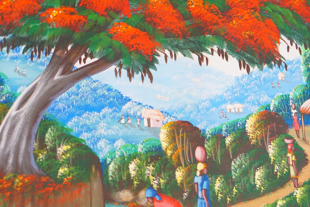 Flamboyant tree
