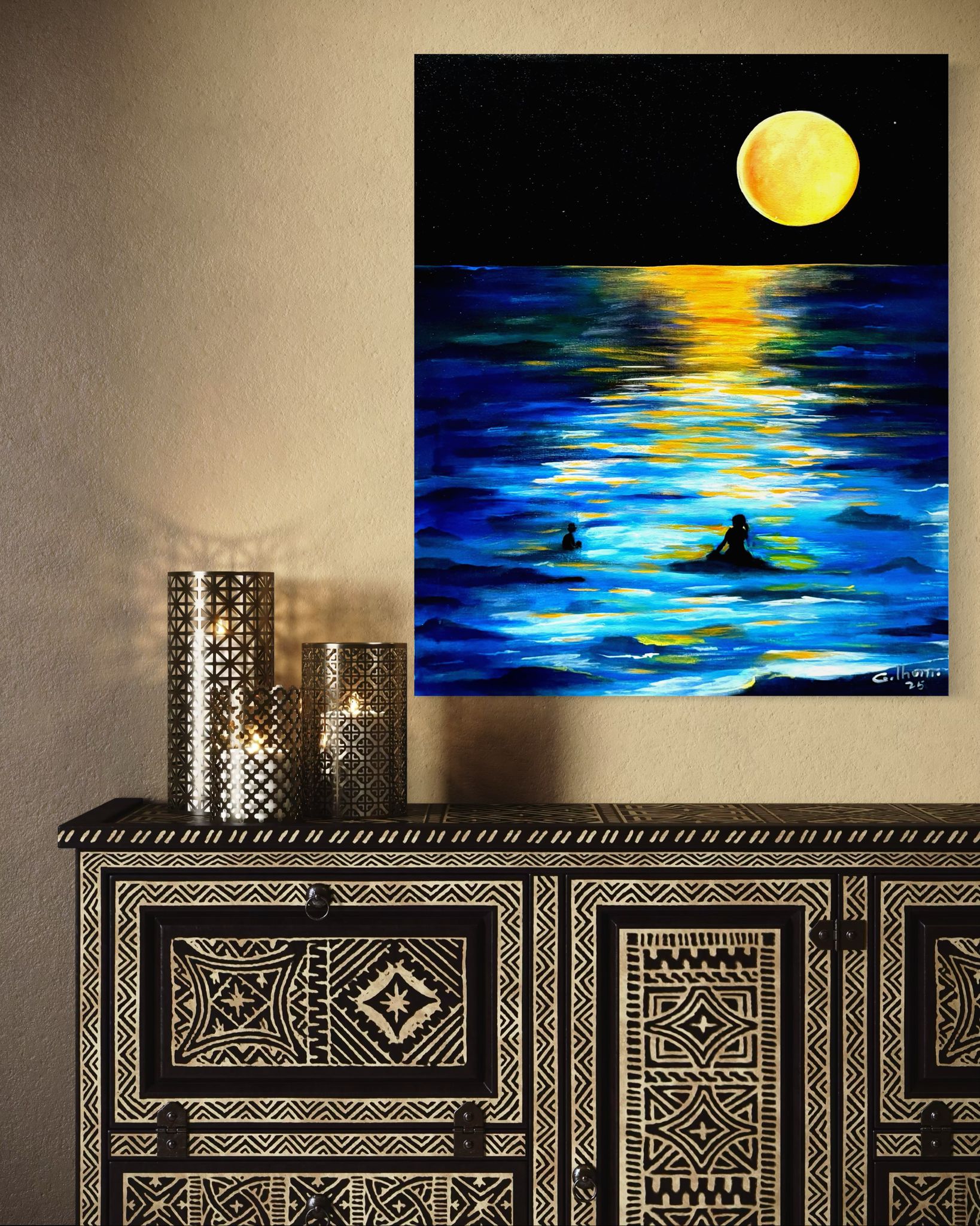 Bain au Clair de Lune